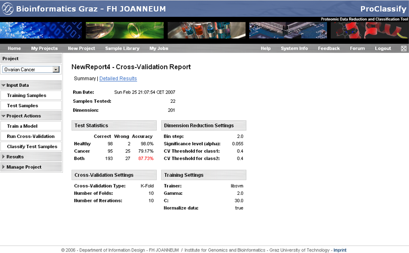 ProClassify Web preview