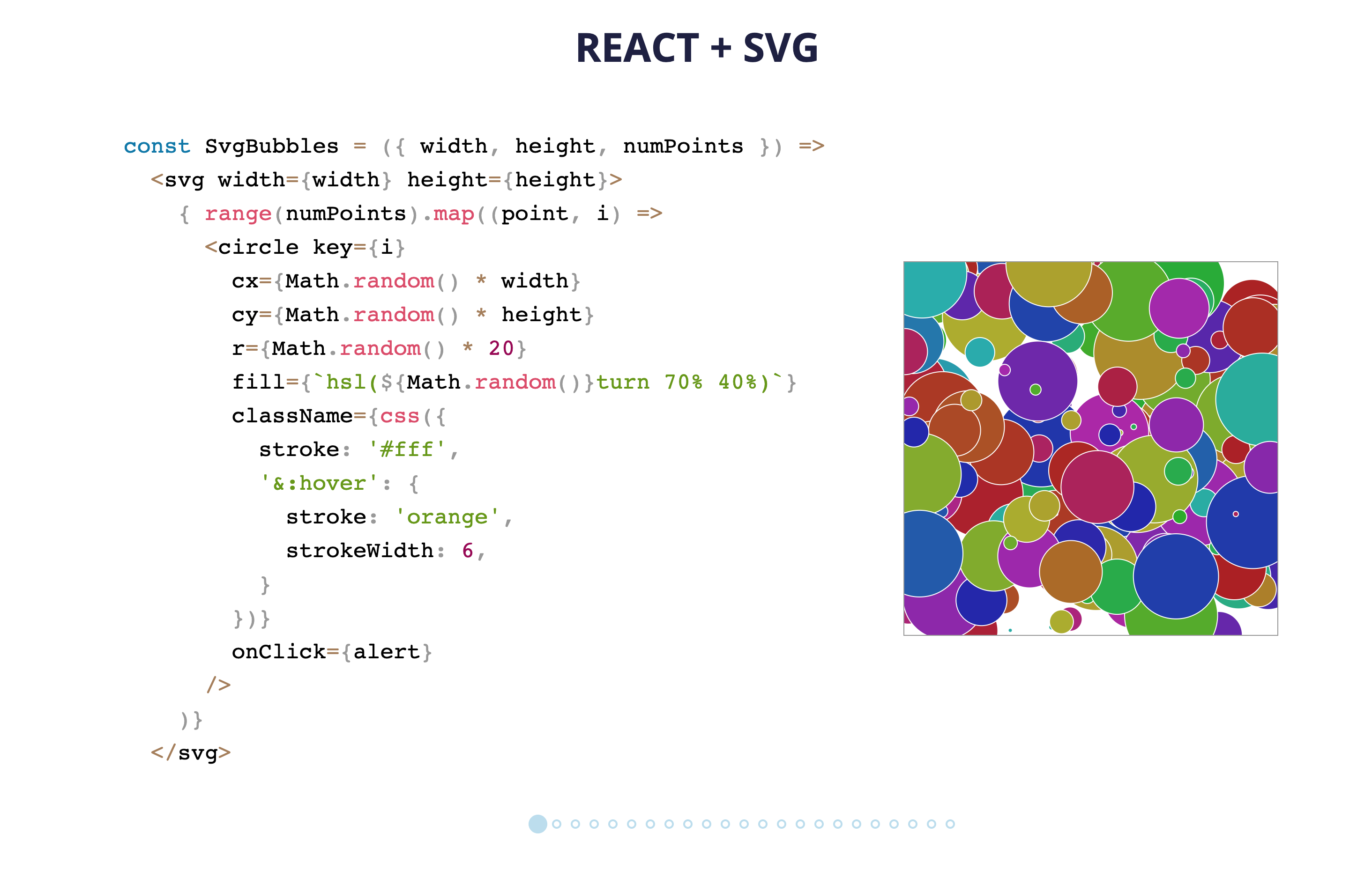 react + svg